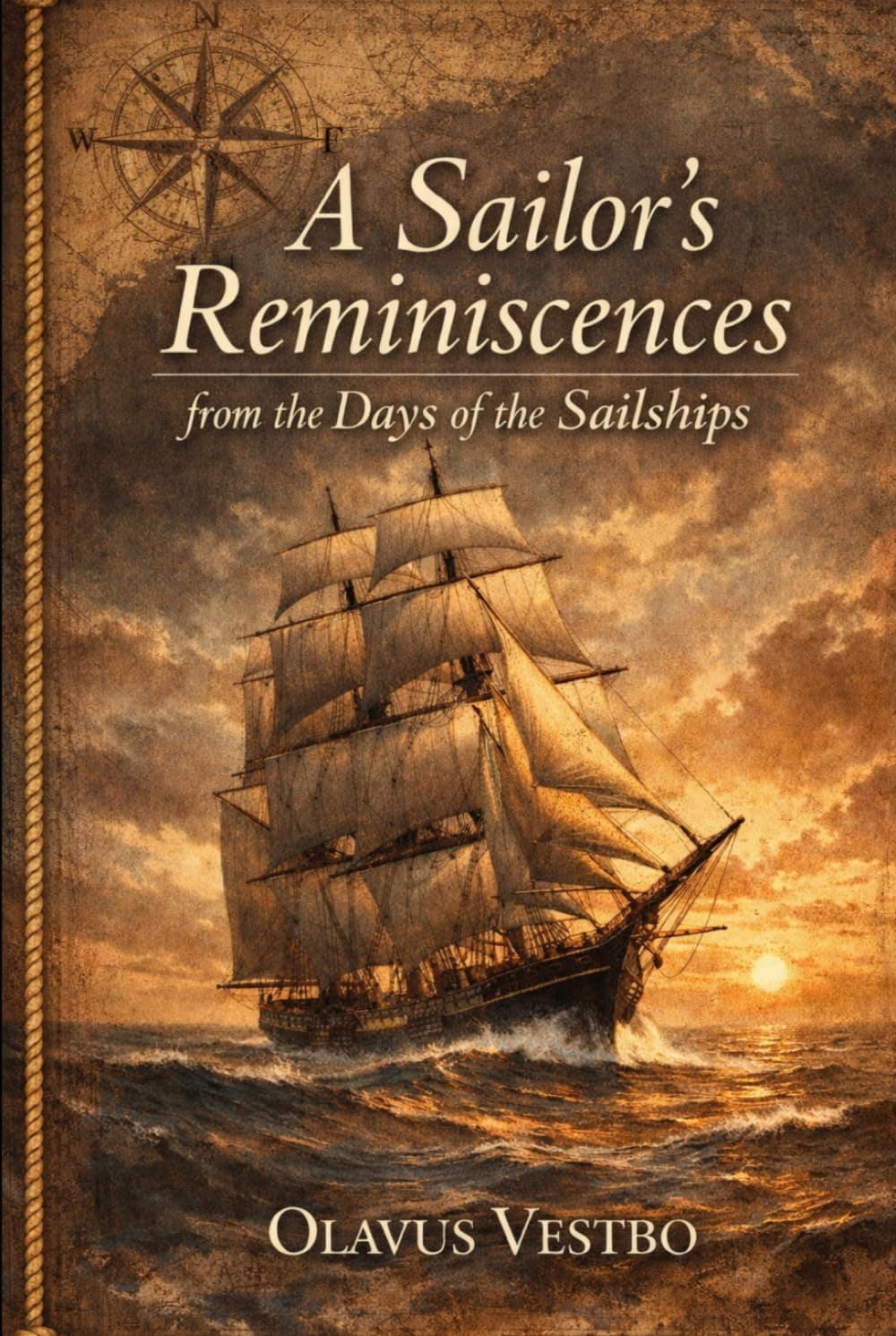A Sailor's Reminiscences from the Days of the Sailships — book cover